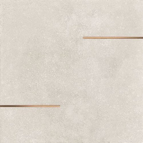 Vallelunga Decoro Bacchette Rame Gesso 60x60